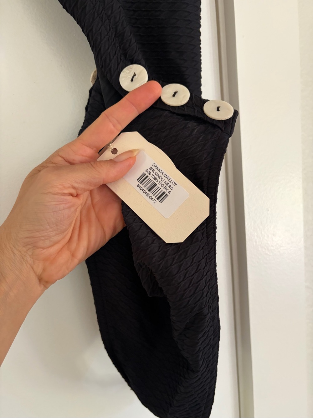 NWT DÔEN DANICA MAILLOT
IN NERO - Picture 5 of 7